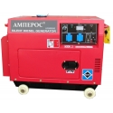 Дизельный генератор АМПЕРОС LDG7500S-3