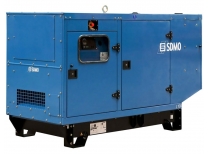 Дизельный генератор SDMO J110K в кожухе с АВР