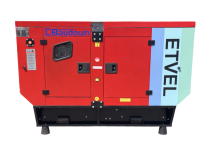 Дизельный генератор ETVEL ED-25B в кожухе с АВР 